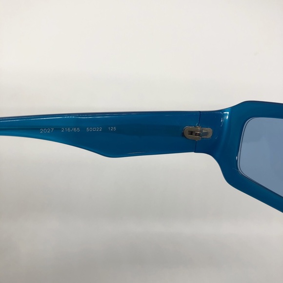 SOLD!! Vintage Salvatore Ferragamo Blue Sunglasses - Picture 5 of 6